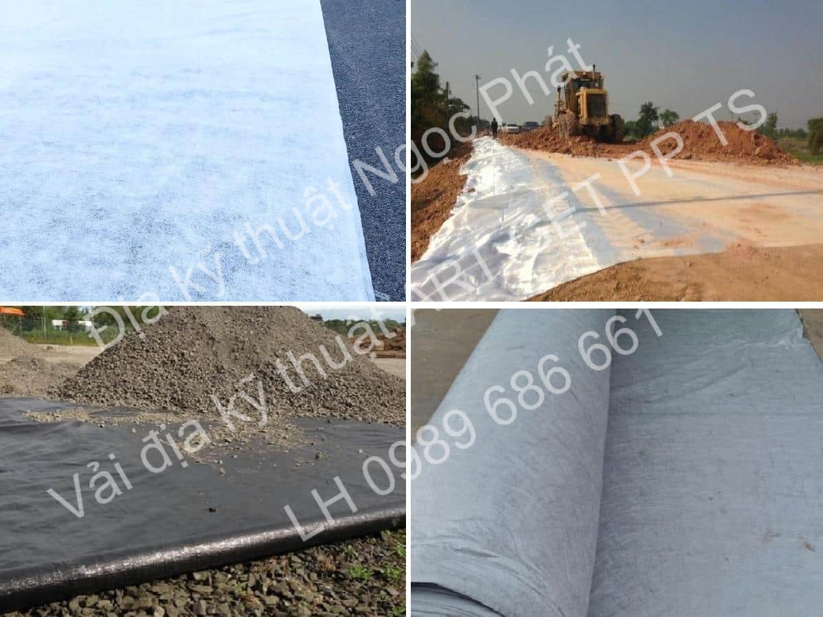 Vải địa kỹ thuật ART GET PP TS ứng dụng phổ biến tại các công trình hạ tầng kỹ thuật
